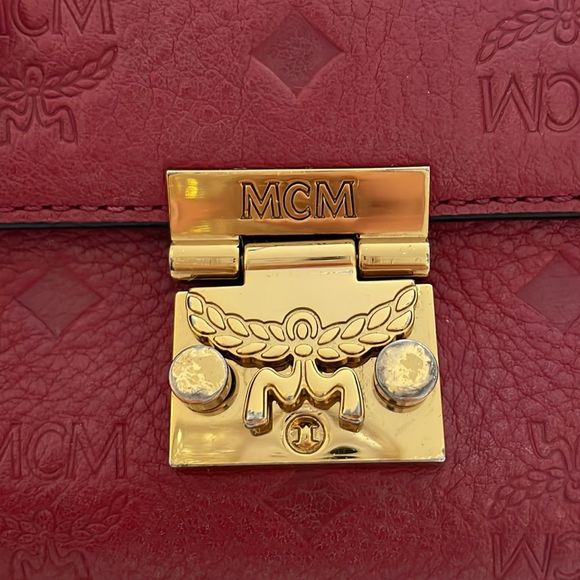 MCM ruby tan crossbody purse - Picture 11 of 17